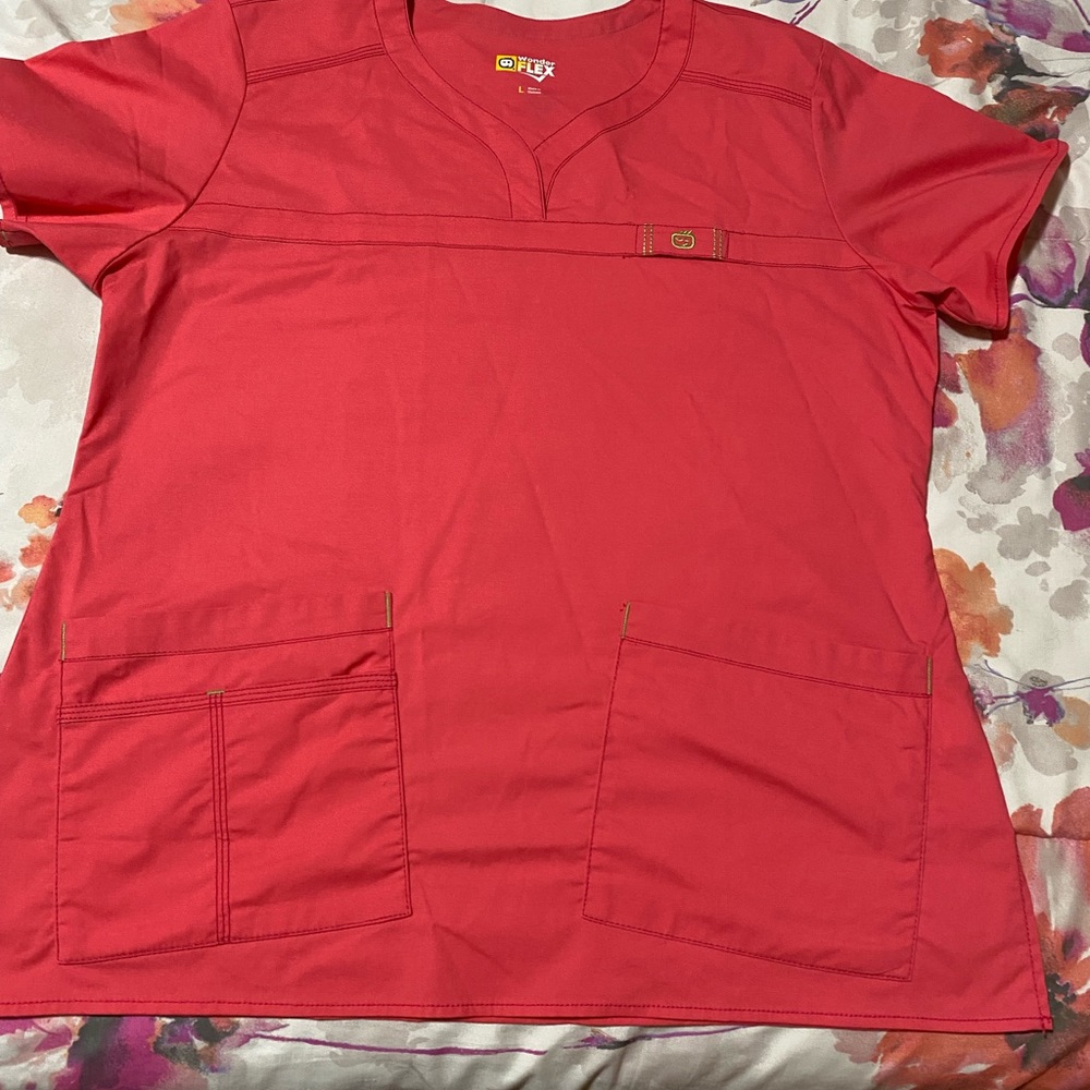 Women Wonder Wink Wonder Flex Scrubs Size L